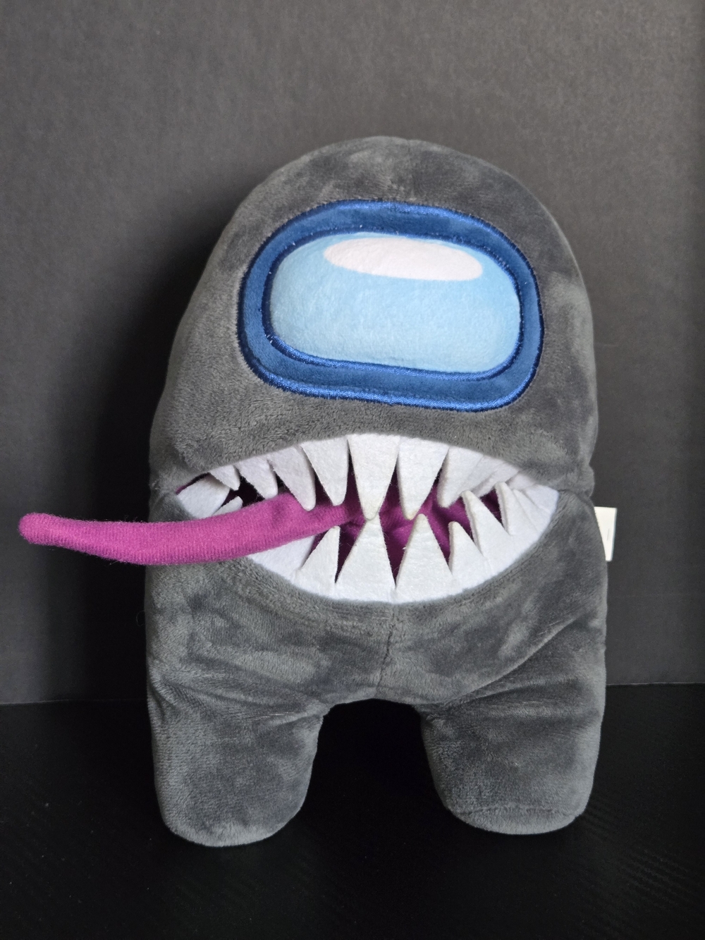 Among Us Plush Impostor Kids 10 Inch Grey Excellent Toikido YuMe Stuffed Toy